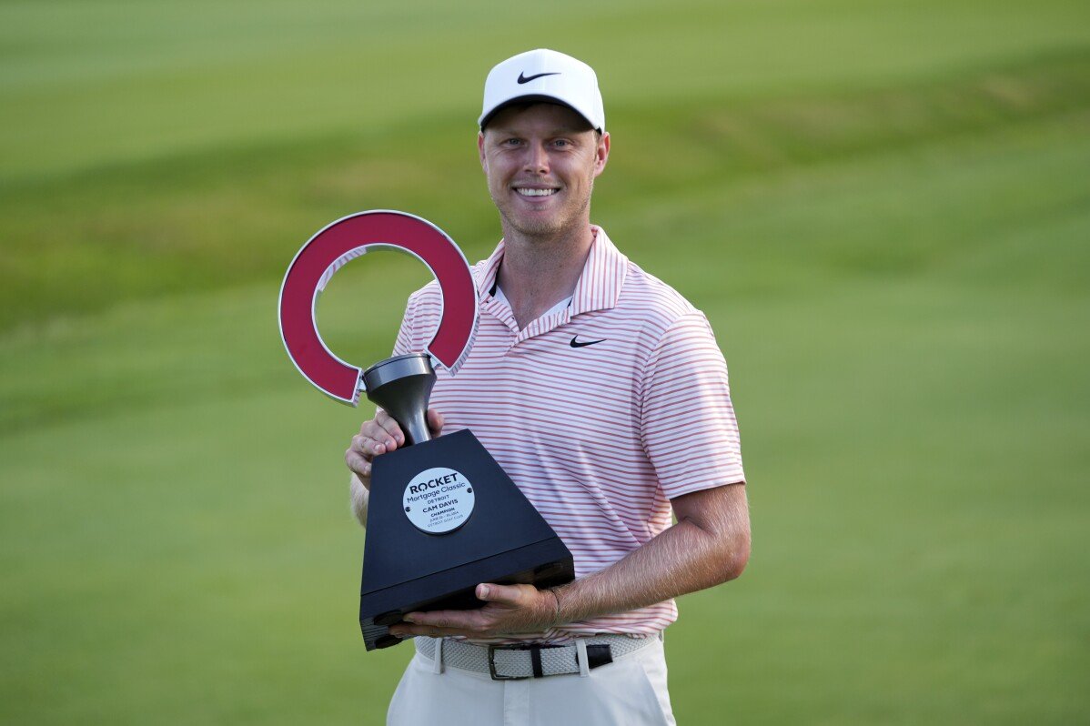 Cam Davis gana Rocket Mortgage Classic por segunda vez después de que Akshay Bhatia de 3 putts en el hoyo 18  